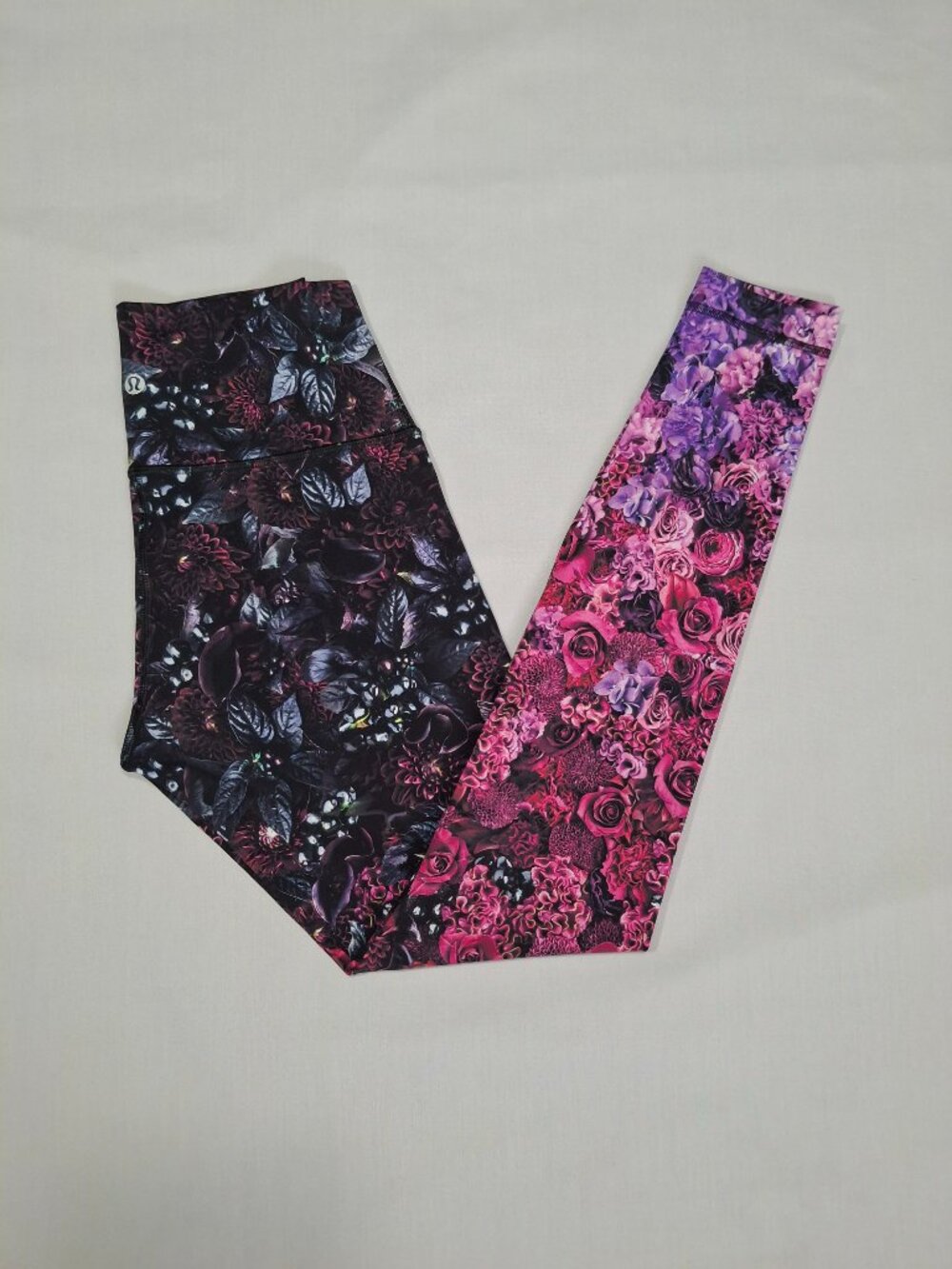 Lululemon Wunder Under In Bloom Ombre High Rise Leggings Yoga Pants - Picture 9 of 10
